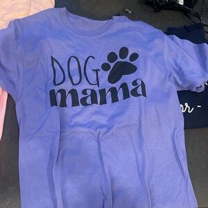Two dog lovers shirts size small. Never worn. One with tags